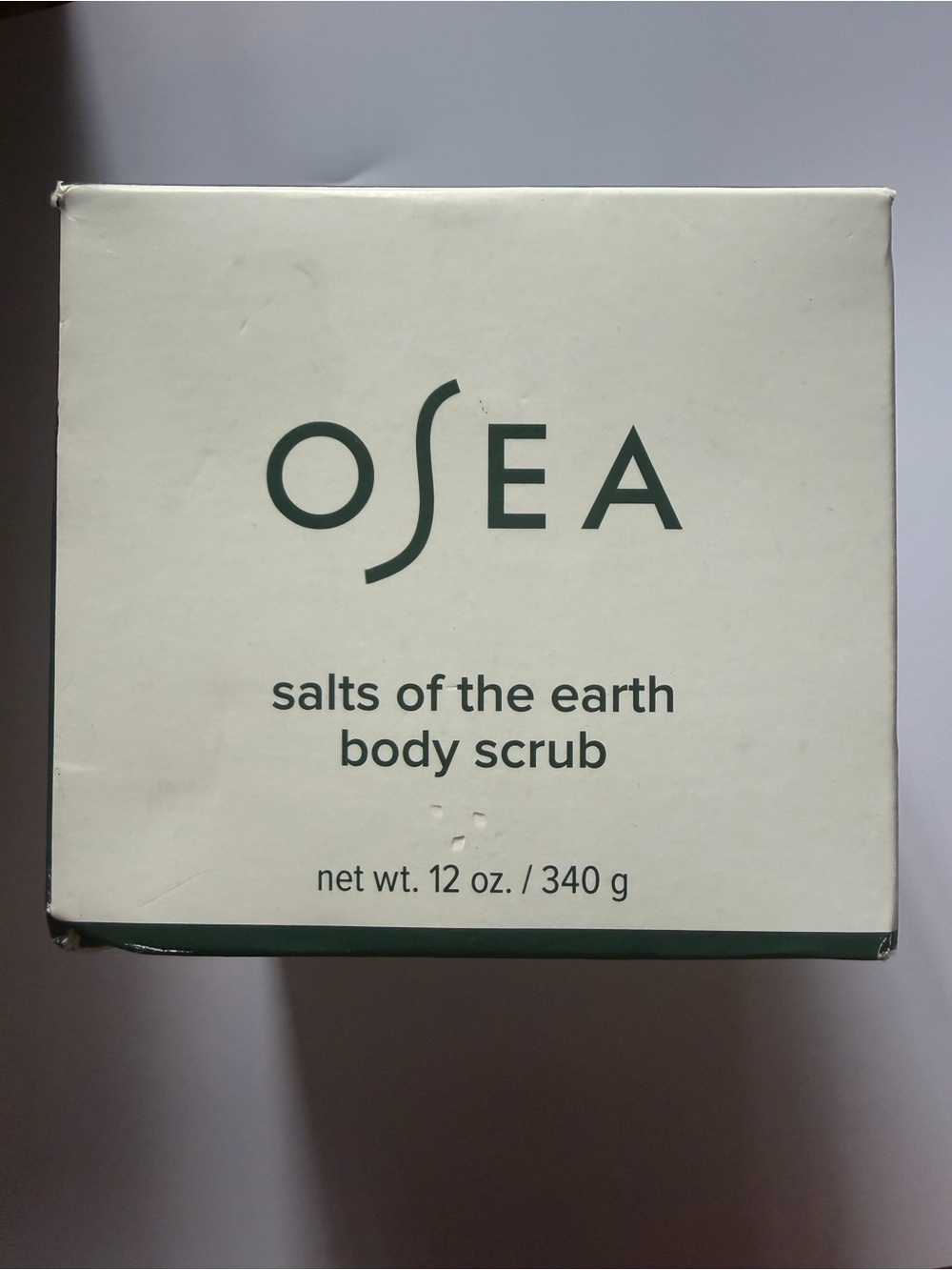 OSEA Salts of the Earth Body Scrub — Green and White
